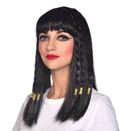 Egyptisk Svart Parykk