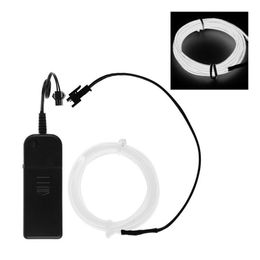 Lysbildefremvisning - El Wire Batteridreven LED-kæde