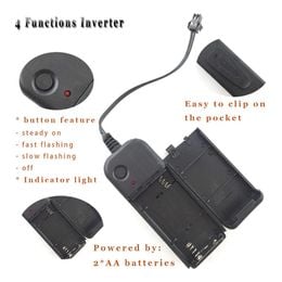 Lysbildefremvisning - El Wire Purge 2 LED Maske