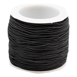 Elastiskt Band på Rulle Svart