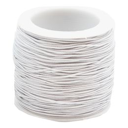 Elastiskt Band på Rulle Vit