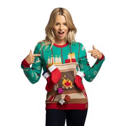 Bildspel - Eldstad LED Jultröja