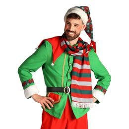 Lysbildefremvisning - Elf Deluxe Herre Karnevalskostyme