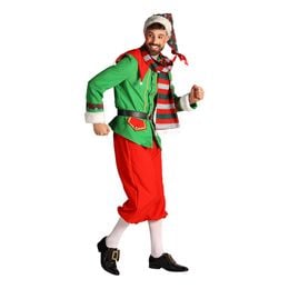 Lysbildefremvisning - Elf Deluxe Herre Karnevalskostyme