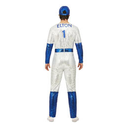 Bildspel - Elton John Basebollspelare Deluxe Maskeraddräkt