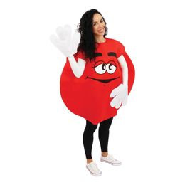 Chokladlins Röd Maskeraddräkt