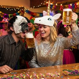 Bildspel - Enhörning Halvmask