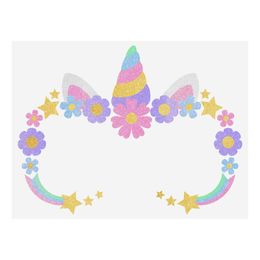Bildspel - Enhörning Självhäftande Smink för Barn