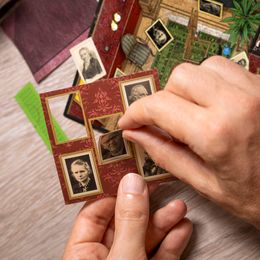 Bildspel - Escape Room Pusseläventyr Forskarens Hemlighet