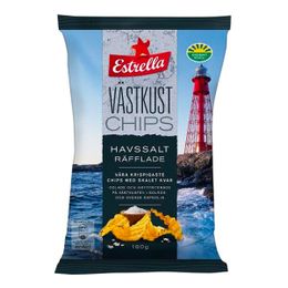 Estrella Västkustchips Havssalt Räfflade