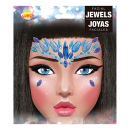 Diaesitys - Face Jewels Blue Leah