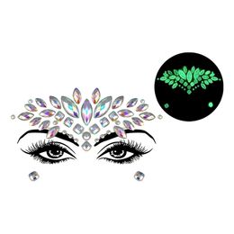 Face Jewels Glow in the Dark Isa