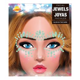 Diaesitys - Face Jewels Glow in the Dark Ice