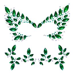 Bildspel - Face Jewels Green Poison Deluxe