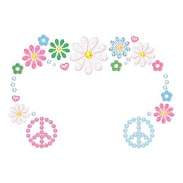 Lysbildefremvisning - Face Jewels Hippie