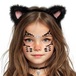 Bildspel - Face Jewels Katt för Barn