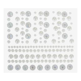 Bildspel - Face Jewels Pärlor Flower