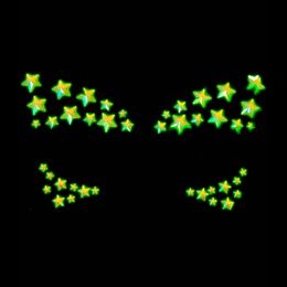 Lysbildefremvisning - Face Jewels Stjerner