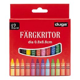 Färgkritor Färgmix