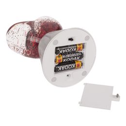 Diaesitys - Väriä vaihtava Kimalteleva Sydänlamppu