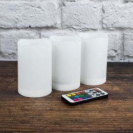 Lysbildefremvisning - Farveskiftende LED-lys med Fjernbetjening