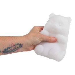 Lysbildefremvisning - Farveskiftende Squishy Bjørne Lampe
