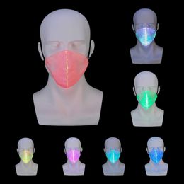 Lysbildefremvisning - Fiberoptisk LED Munnbind