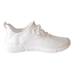 Lysbildefremvisning - Fiberoptiske LED Sko Hvide