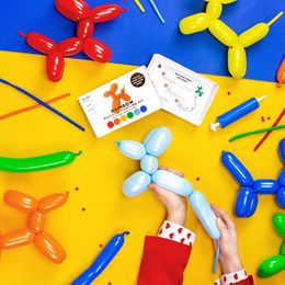 Bildspel - Figurballonger Flerfärgade Mix Kit