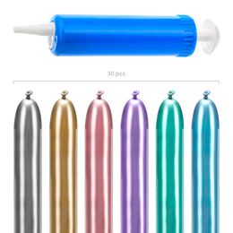 Bildspel - Figurballonger Krom Mix Kit