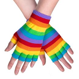 Sormettomat Hanskat Sateenkaarenväriset