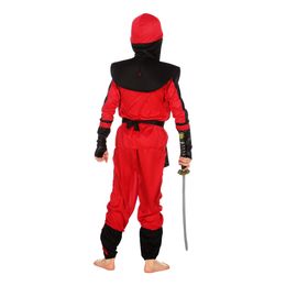 Diaesitys - Fire Ninja Lasten Naamiaisasu