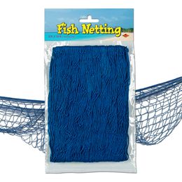 Fiskenett Blå Dekorasjon