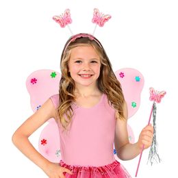 Diaesitys - Perhonen vaaleanpunainen tarvikkeet -setti lapsille