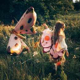 Bildspel - Fjärilsvingar för Barn Rosa