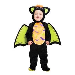 Fladdermus Grön/Svart Bebis Maskeraddräkt