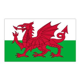 Flagga Wales
