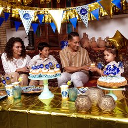 Lysbildefremvisning - Vimpelgirlander Eid Mubarak