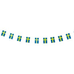 Flagguirlande Sverige Mini