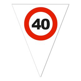 Vimpelgirlang Trafikskylt 40