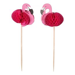 Flamingoer Cocktaildekoration
