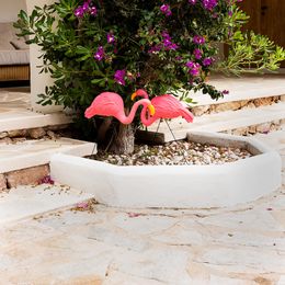 Lysbildefremvisning - Flamingoer Havedekoration