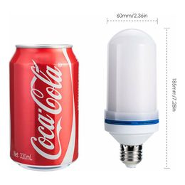 Bildspel - Flammande LED-lampa