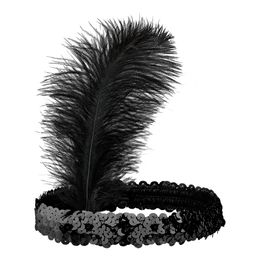 Flapper Otsanauha Musta