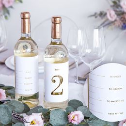 Diaesitys - Pulloetiketti Pöytänumerointi