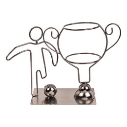 Bildspel - Flaskhållare i Metall Fotboll