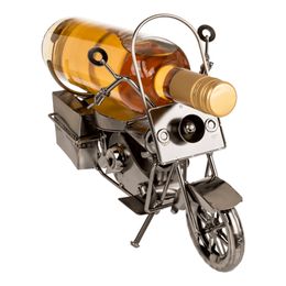 Bildspel - Flaskhållare i Metall Motorcykel