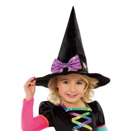 Lysbildefremvisning - Flerfarget Heks Kjole Barn Karnevalskostyme