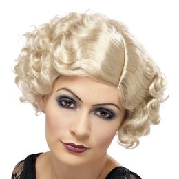 Flirty Flapper Blond Peruk