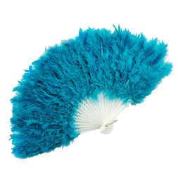 Fluffig Solfjäder Blå